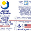 Load image into Gallery viewer, Magnesium + CBD Crème Extra Strength Bergamot