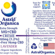 Load image into Gallery viewer, Magnesium + CBD Crème Extra Strength Lavender