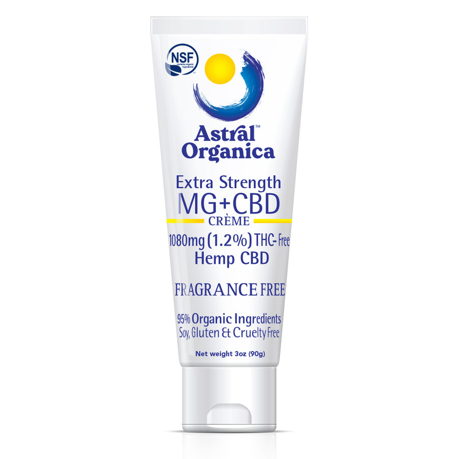 Magnesium + CBD Crème Extra Strength Fragrance Free