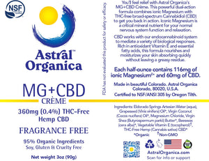 Magnesium + CBD Crème